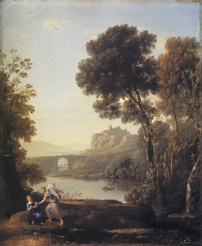 Claude Lorrain Landscape with Hagar and the Angel China oil painting art